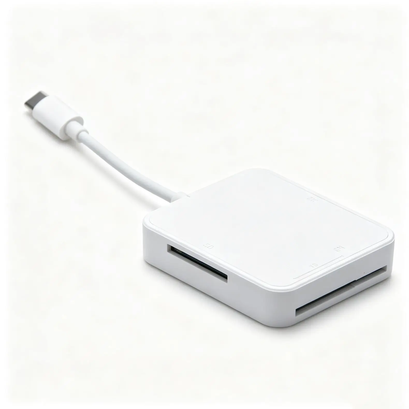 4-in-1 Memory Card Reader USB-C Smart Media M2 SD SM XD Memory Card Compact Flash Reader Memory Card Adapter