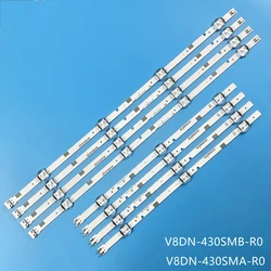 LED Backlight Bar For V8DN-430SMA-R0 430SMB UE43N5300AU UE43N5000 UN43J5290 UN43T5300 BN96-46570A 46571A HG43AD570SJXXZ