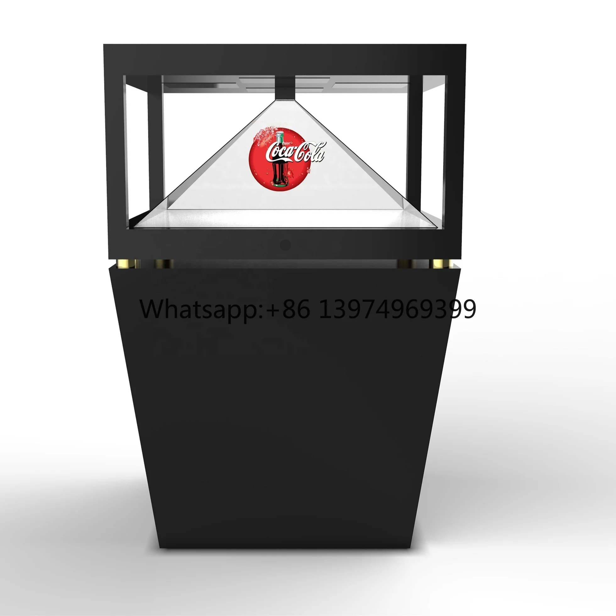 360 Degree 3D Hologram Display 1.5x1.5 Meter, Holographic Projection Technology for MUSEUMS
