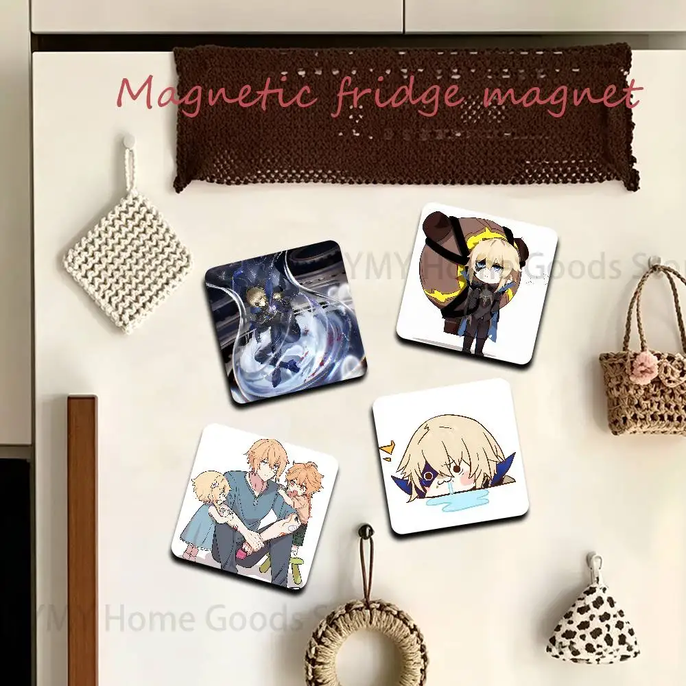 Anime Game Dainsleif Bough Keeper Fridge Magnetic Magnet PVC Memorial Decor for Family Friends Students Adults