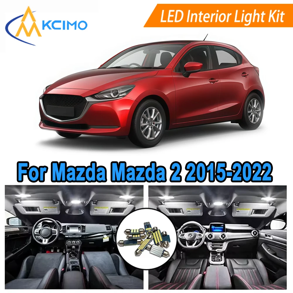 

Super Bright LED Interior Light Kit For Mazda Mazda 2 (2015-2022) - Easy Installation LED Conversion Kit Replace White/Blue