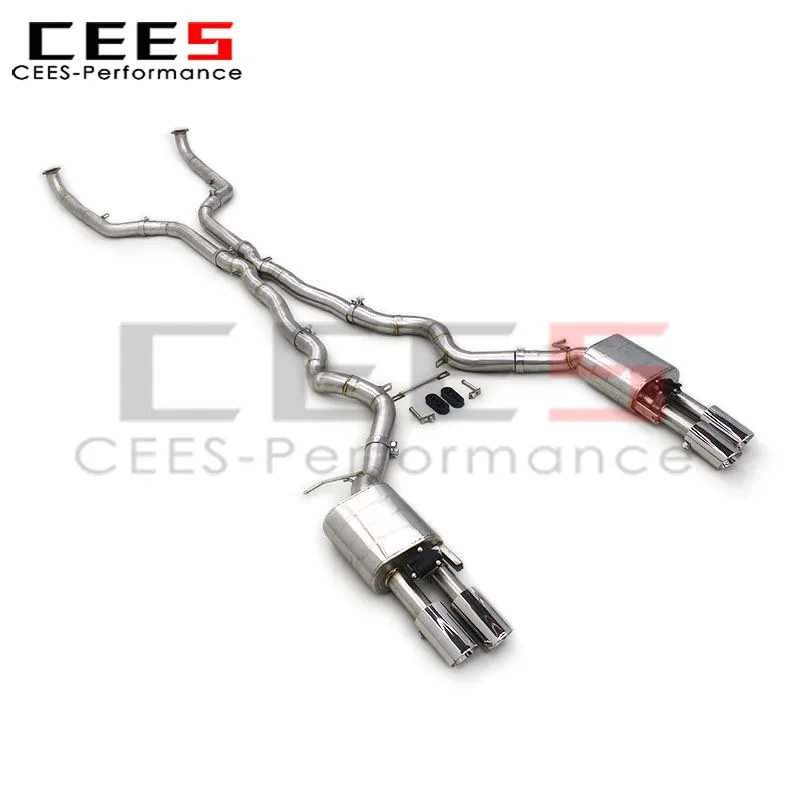 

CEES Catback Exhaust System for BMW M5 F10/F15 4.4TT 2012-2016 Stainless Steel Valvetronic High Performance Exhaust Pipe