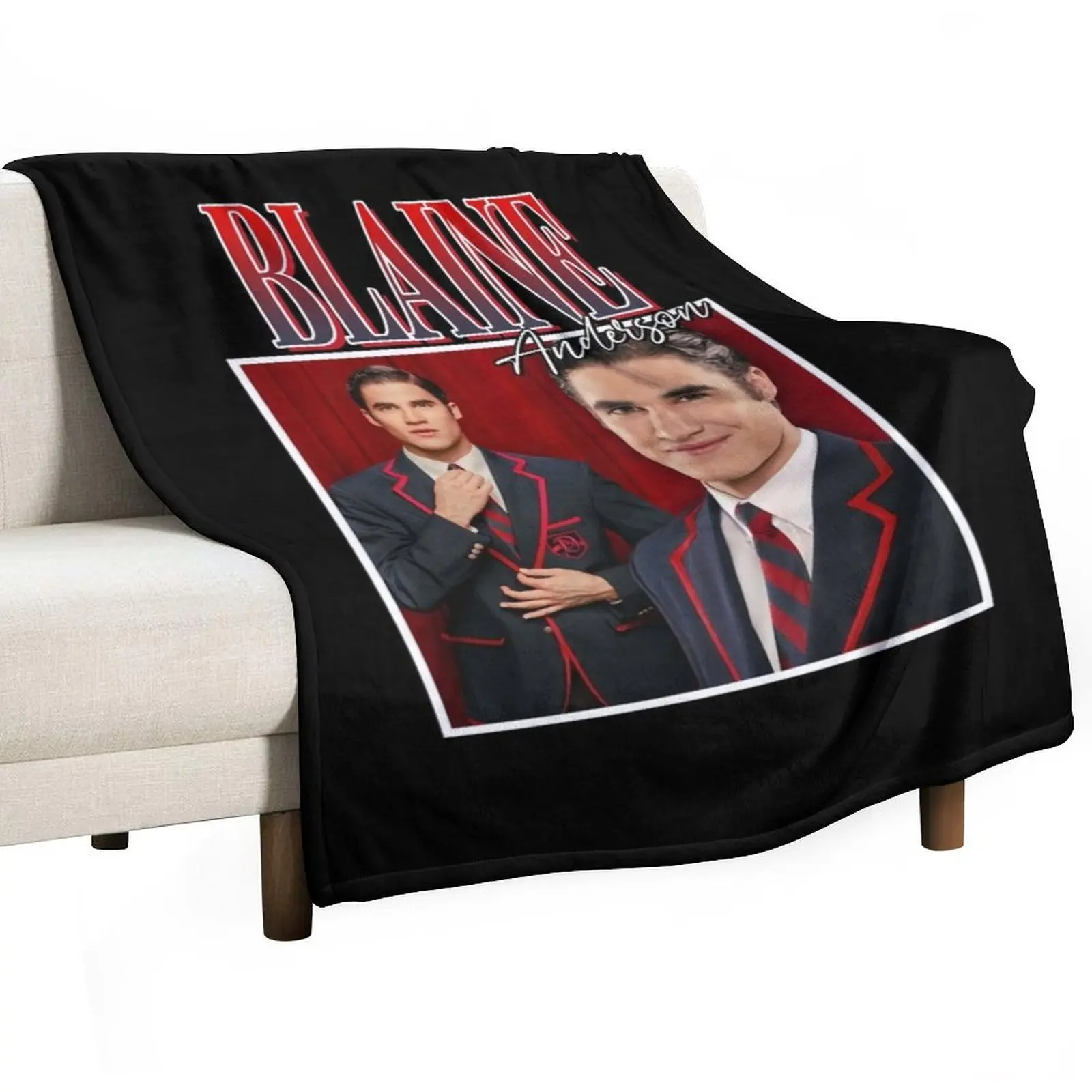 

Day Gifts Darren Handsome Criss Male Singer Funny Graphic Gifts Throw Blanket Soft Plush Plaid Comforter Soft Quilt Blankets