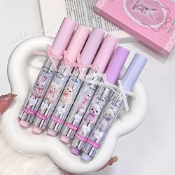 Gege Bear Long-Lasting Water-Gloss Lip Tint Set - No Transfer, Hydrating Formula for Natural Look and All-Day Wear