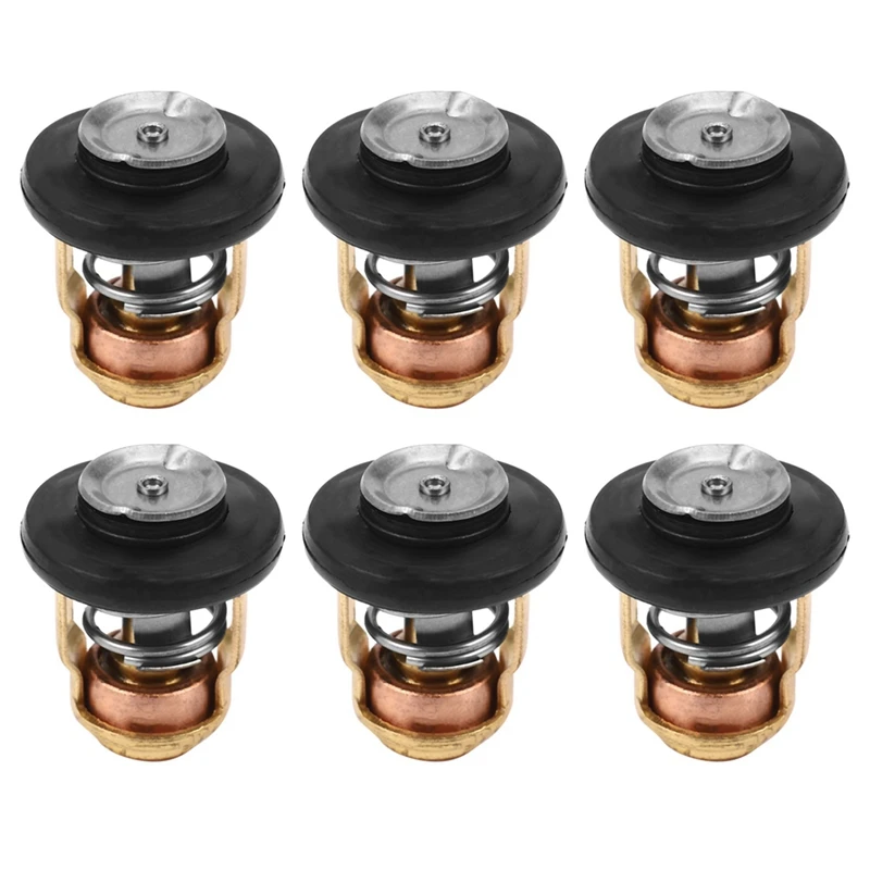 

6X 50 Degree Outboard Thermostat Replacement For Yamaha Honda 6 Horsepower To 40 Horsepower 2 Strokes