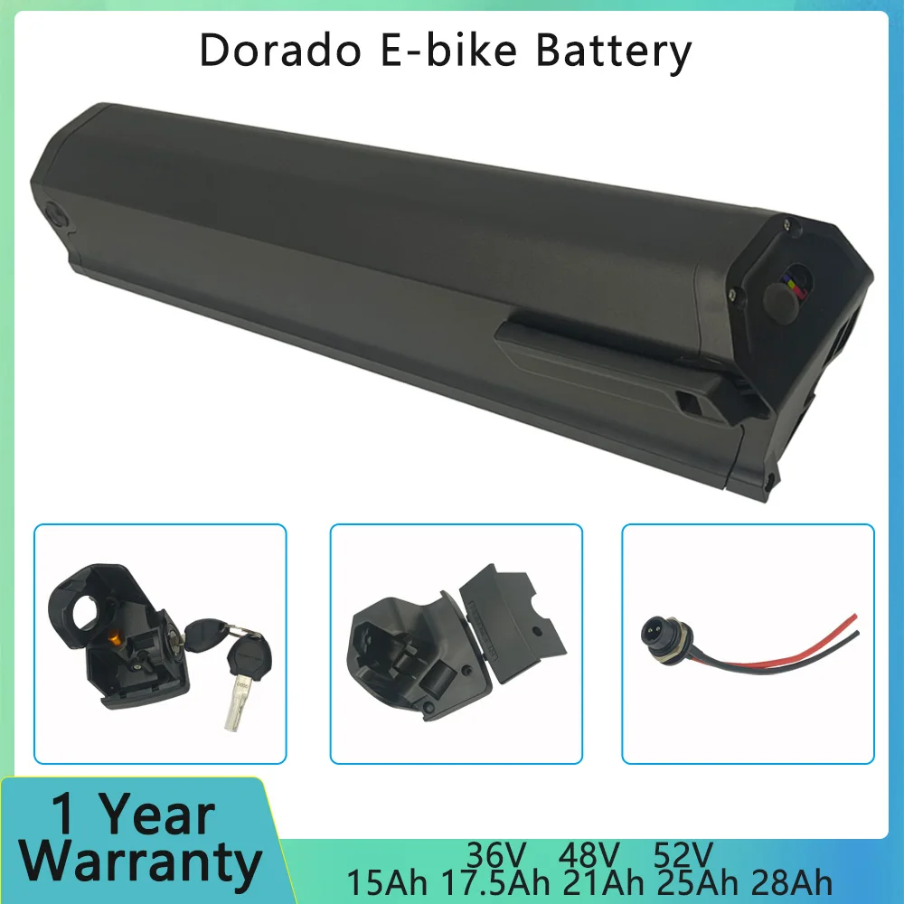 Reention Dorado ID-1 Pro Ebike Battery Pack 36V 48V E-Bike Frame Integrated Batteries for Populo E-Mono Telefunken E-Bike