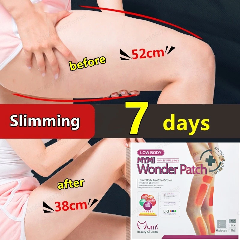 7 Days Slimming Patch Detox Fat Burning Body Firming Slimming Patch Weight Loss Sticker Navel Stick Fast Slim Thin Beauty Health