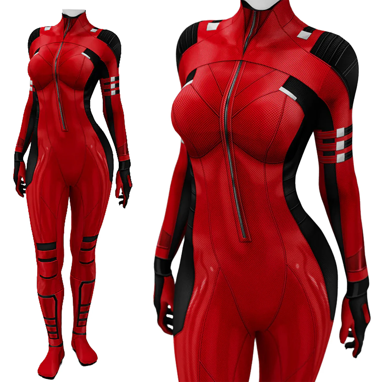 Deadpool 3 Cosplay Lady Pool Costume Woman Girls Spandex Bodysuits Costume Superhero Zentai Suits Halloween Costume Female