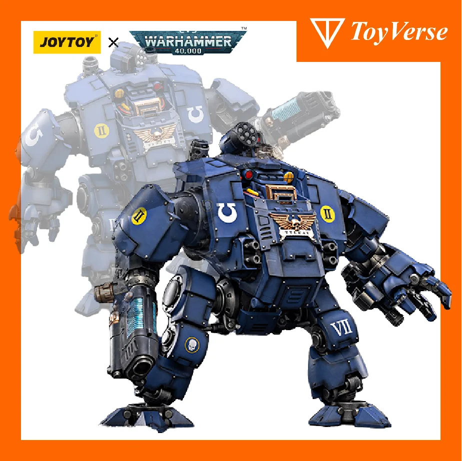 

TOYVERSE 1/18 JOYTOY Warhammer 40k Action Figures UItramarines Redemptor Dreadnought Brother Dreadnought Tyleas Mecha Toy