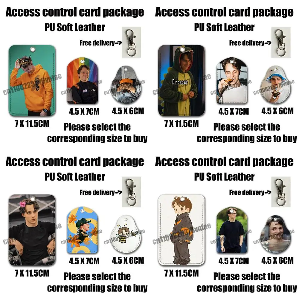 For 81 O-Oscar P-Piastri For AirTag Card Holder Cover ID Clips Credit Bank Access Bus Electric Keychain