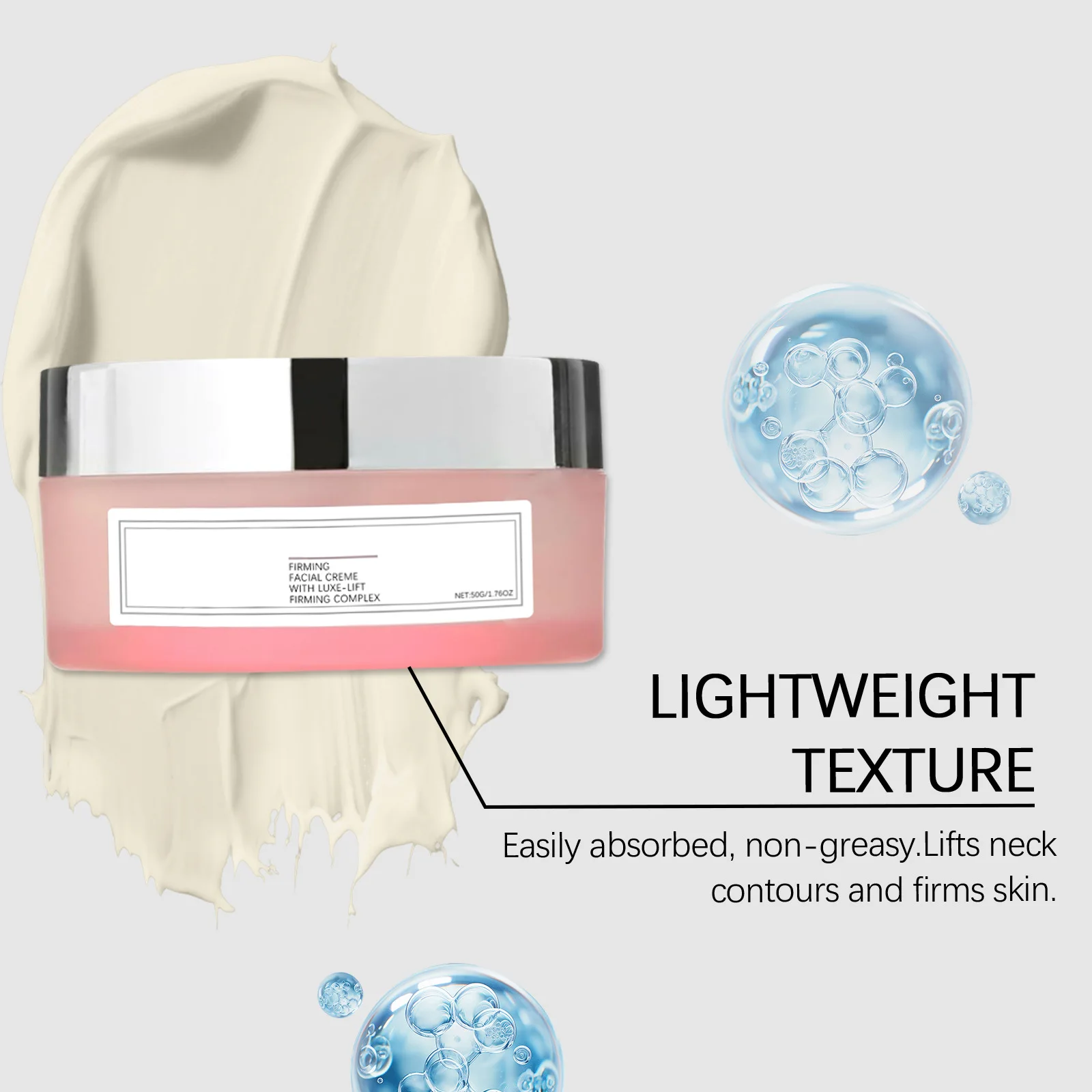 

Facial Neck Tighten Cream Deep Hydrate Relieve Roughness Brighten Skin Nourish Epidermis Reduce Fine Line Facial Neck Care Cream