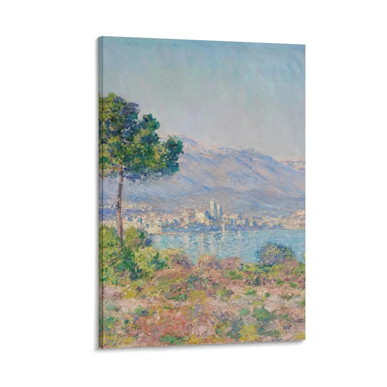 Claude Monet - Antibes Seen from the Plateau Notre-Dame, 1888 Canvas Painting home and decoration Decoration for home