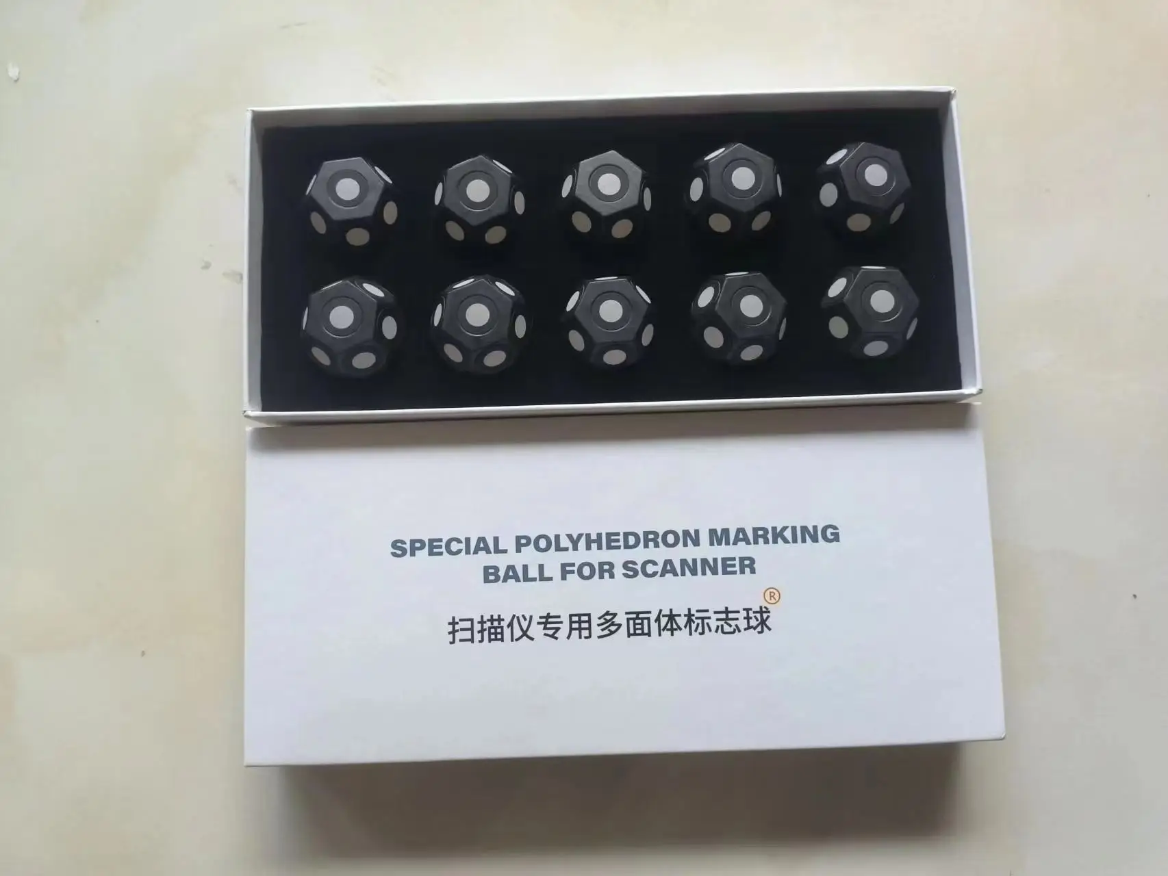 Marcação Reflexiva Magnética Pontos Esfera Hexagonal Scanner 3d Alvo 10
