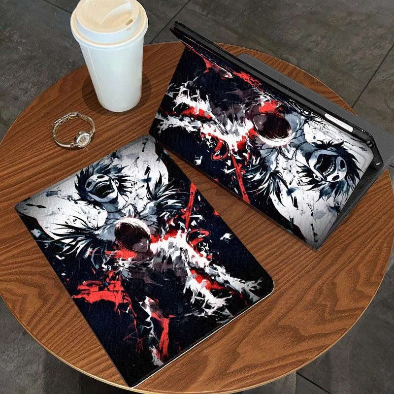 

Death Note Illustration Cool For iPad Pro Air Mini 1 2 3 4 5 6 7 7th 8th 9th 10th 11th 10.2 9.7 10.5 10.9 11 12.9 Tablet Case