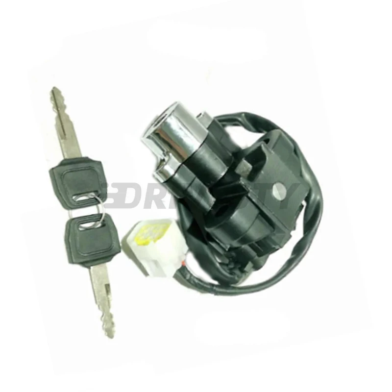 Motorcycle Ignition Switch Fuel Tank Gas Cap Lock W/Keys For Keeway Superlight 125 150 200 QJ200-2G QJ150-2G