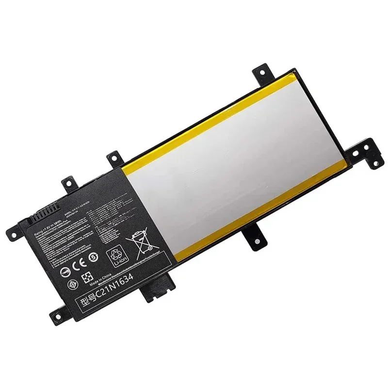 C21N1634 7.6V 38WH Battery For Asus A580U X580U X580B A542U R542U R542UR FL5900L FL8000U FL8000UF FL8000L X542U V587U Laptop