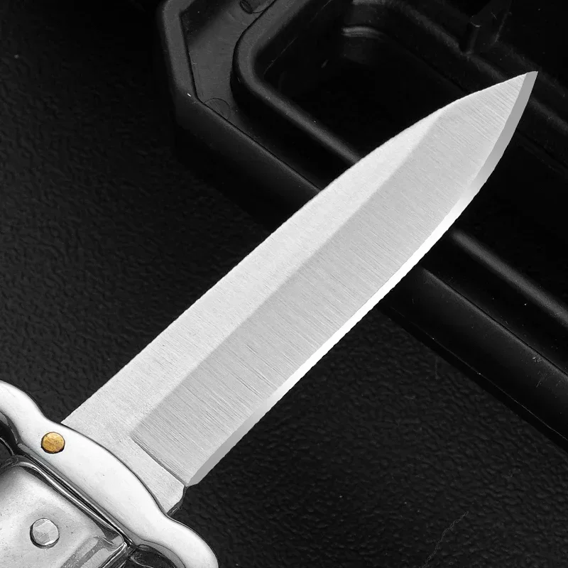 1pc,Outdoor camping folding knife, multi-function EDC knife, high appearance value box knife, stainless steel folding knife
