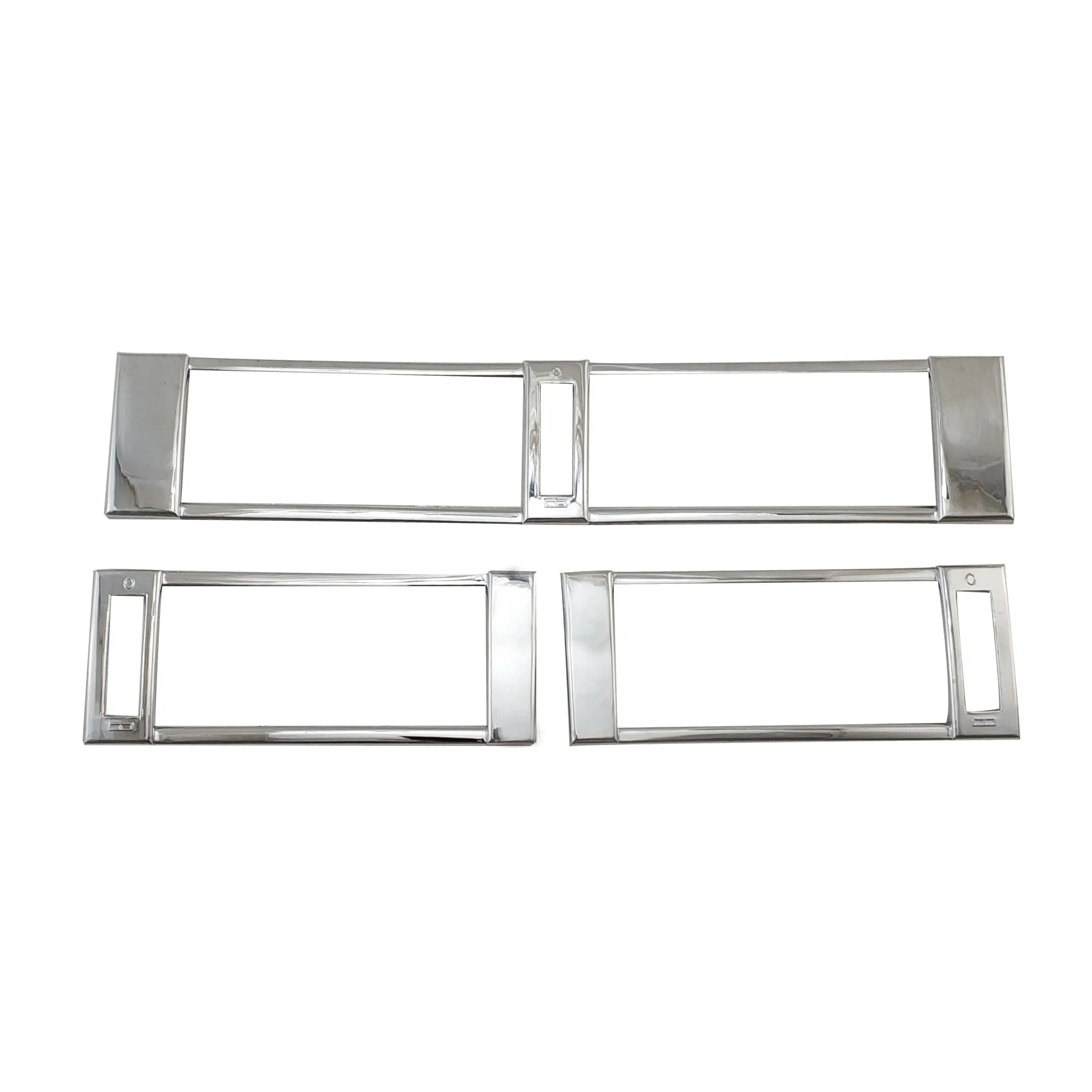 For Mercedes Benz W124 300E 500E 1986 - 1994 Car ABS Chrome Accessories Ventilation Air Conditional Vent Cover Trim Paste Style