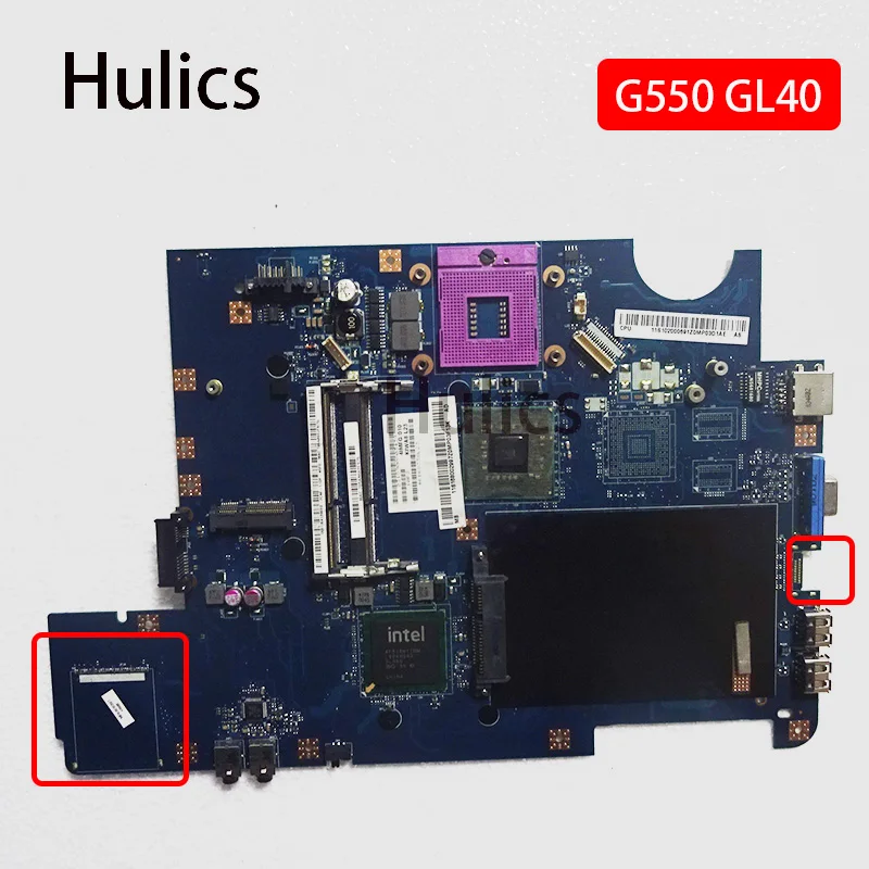 

Материнская плата Hulics для Lenovo G550 5082P REV: 2,0 GL40
