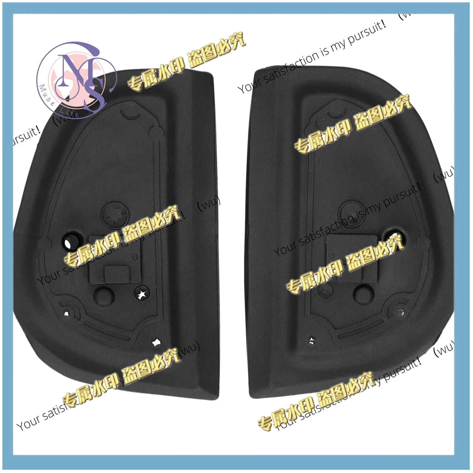 2 pairs2108106316 2108106416 Suitable for Mercedes-Benz W140 W210 W202 exterior rearview mirror rubber sealing strip, auto parts