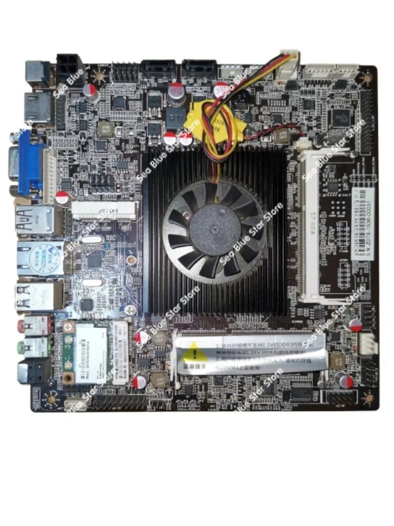 Industrial control main board J1900 quad-core, all-in-one computer main board Second-hand dismantling main board