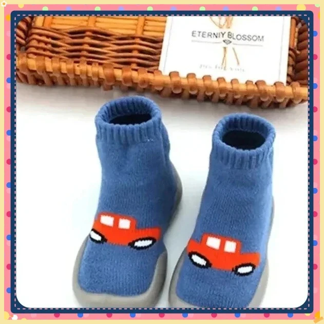 

Classic Style Baby Floor Shoes, Non Slip, Soft Sole, Cool Insulation, and Thickened Children's Socks, Autumn Baby Walking Shoes