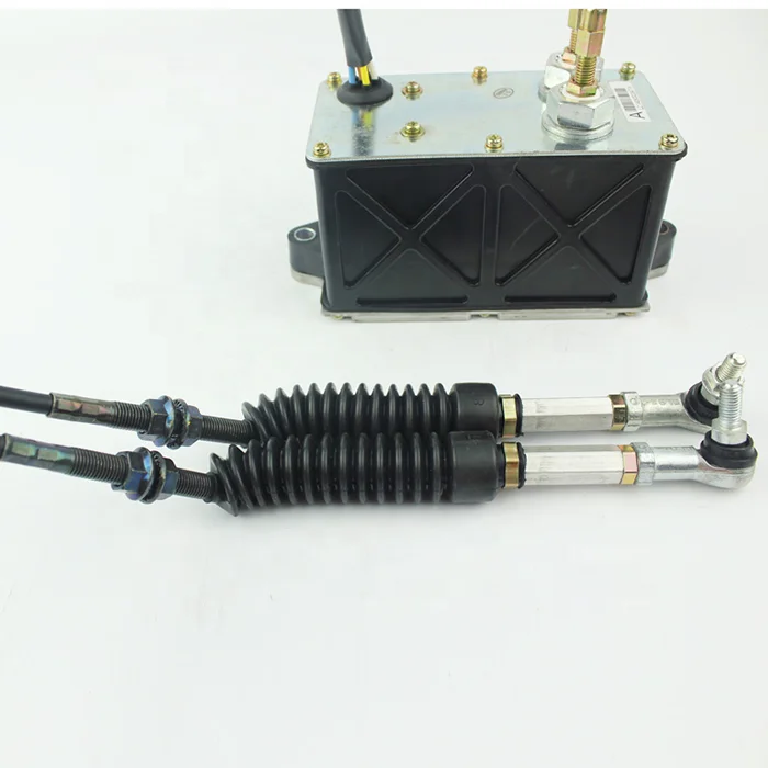 Construction Machinery Parts Throttle Motor 247-5231 2475231 Compatible with 320B 312B Excavator with 6 Cable