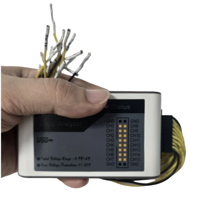 محلل منطق USB جديد 16Ch 100 ميجا هرتز لـ ARM FPGA