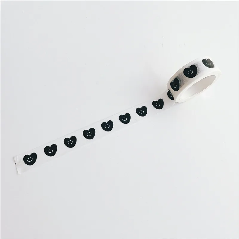 

Рулон винтажной клейкой ленты васи в клетку, 5 м, в корейском стиле, с нарисованным вручную алфавитом, декоративная клейкая лента для скрапбукинга, ведения дневников и DIY-проектов