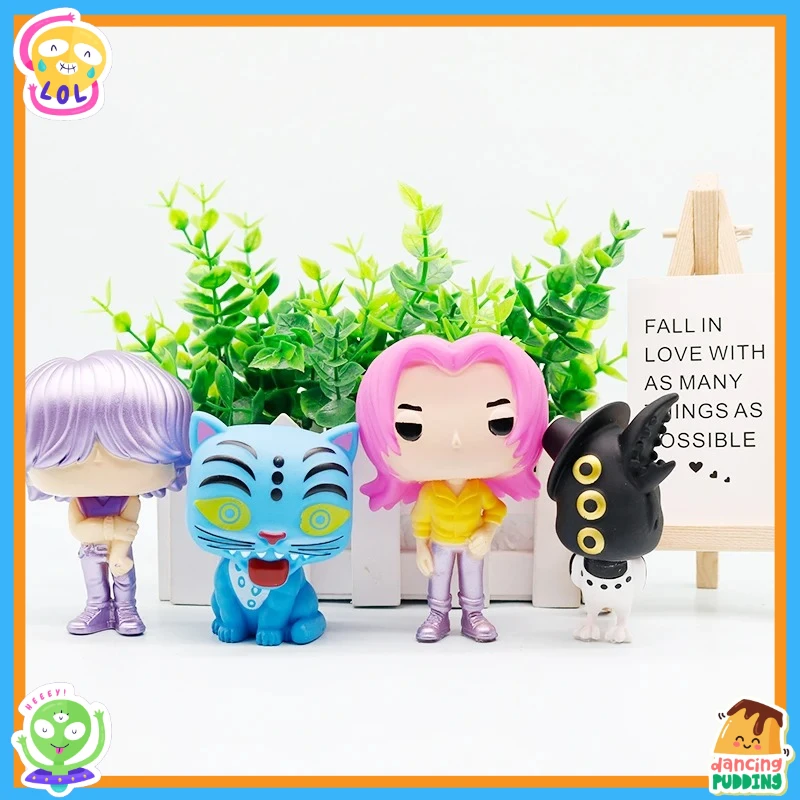 Kpop demon jagers figuur k pop demon jagers cijfers huntrix speelgoed derpy tijger rumi mira zoey emmer beeldje ornamenten