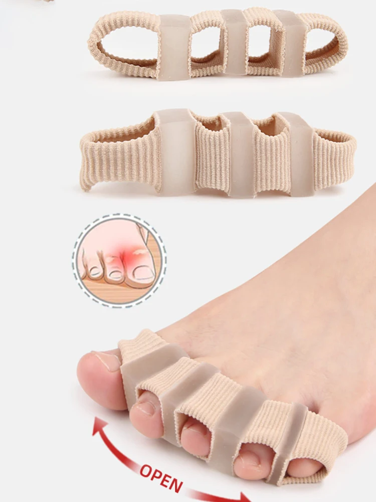 Mathiateur de parka de chevauchement de fibre, dispositif orthopédique, redresseur Parker, 1 trou, 2 trous, 3 trous, 4/5 trous, pouce Valgus, Bigfoot, Sophia, 1PC