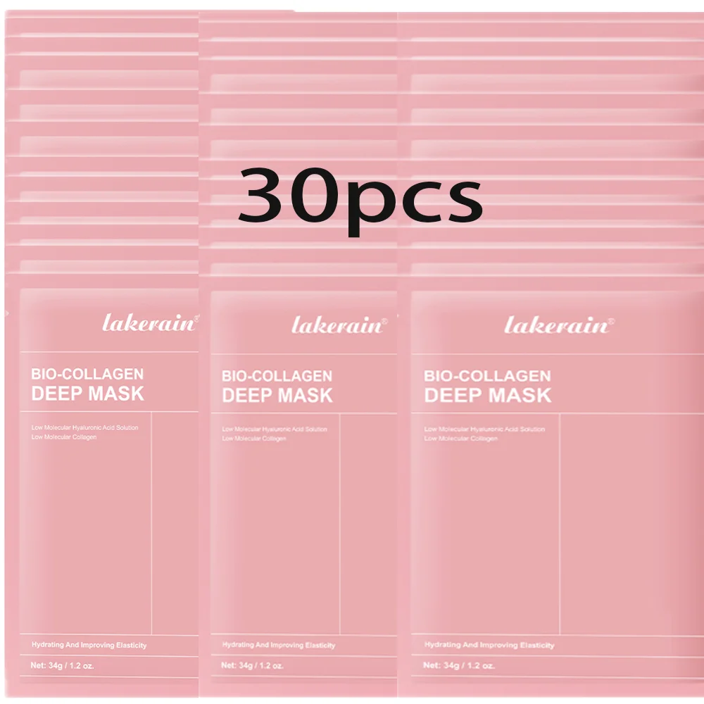 Bio-Collageen Echt Diep Masker Supplement Collageen Hydraterend Overnight Hydrogel Masker Elasticiteit Verbetering Porie Minimaliseren Verstevigend
