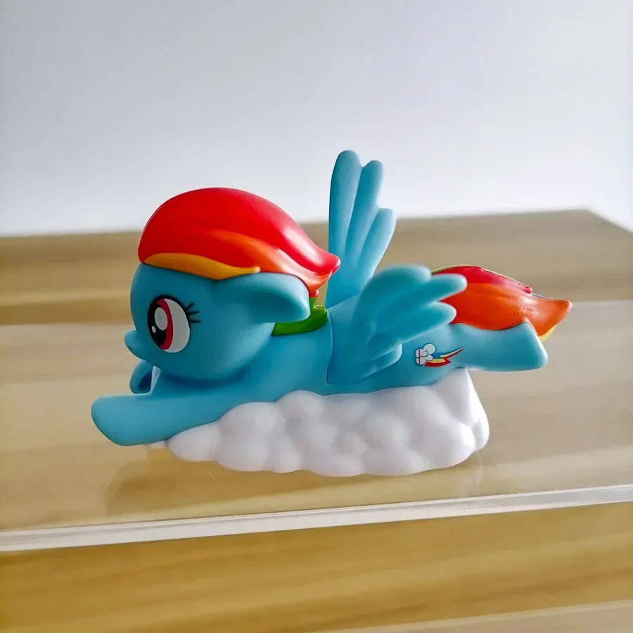 Kawaii Hasbro My Little Pony Rainbow Dash Twilight Sparkle Doll Gifts Toy Model Anime Figures Collect Ornaments