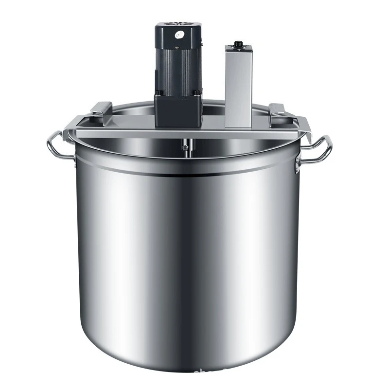 Commercial Automatic Sauce Cooker Planetary Mixer Hot Pot Chili Paste Kettle Stainless Steel Non-Stick Jam Soup Machine