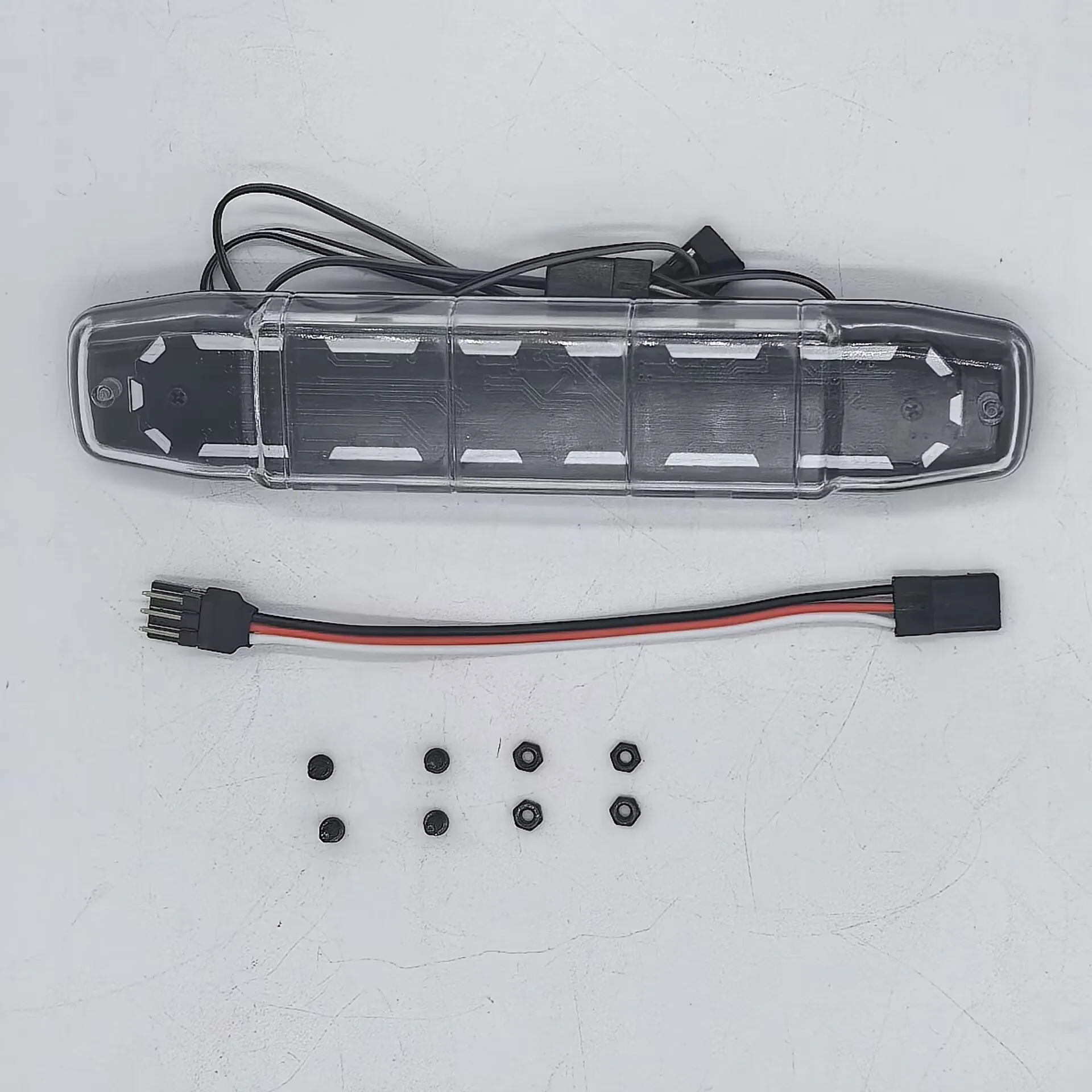 

LED Roof Lights Warning Light for 1:14th Scale Tamiya RC Truck for SCANIA 770S R620 VOLVO BENZ Arocs MAN TGX Car Accessories