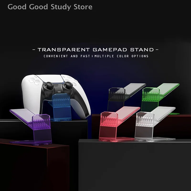 Universal Game Controller Holder Acrylic Gamepad Handle Bracket Display For Switch Pro/PS5 Series X Joystick Rack Stand