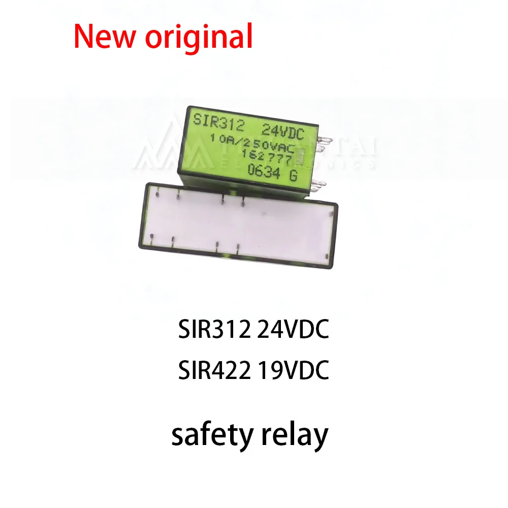 (1pcs) 100% New relay SIR312 24VDC SIR422 19VDC 14 pin safety relay