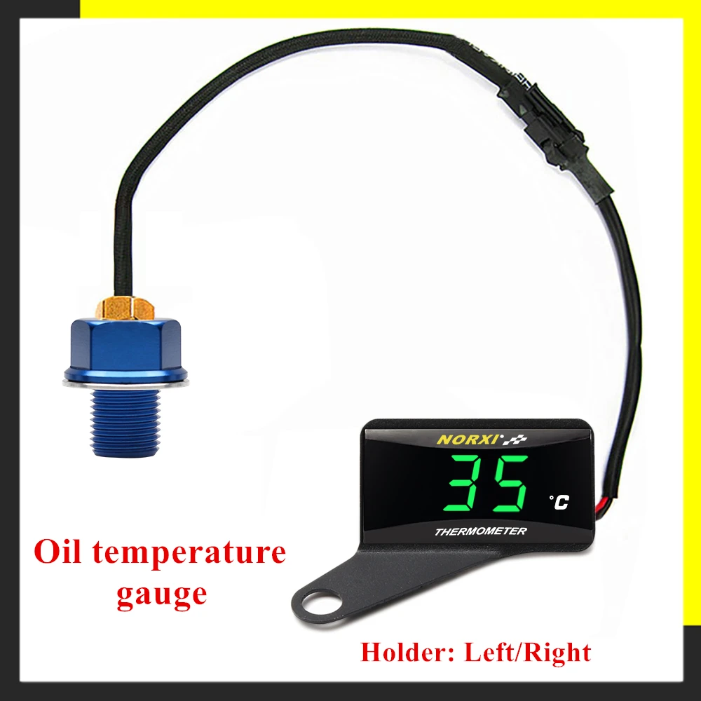 oil temperature gauge motorcycle norxi mini square digital instrument humidity for nmax125