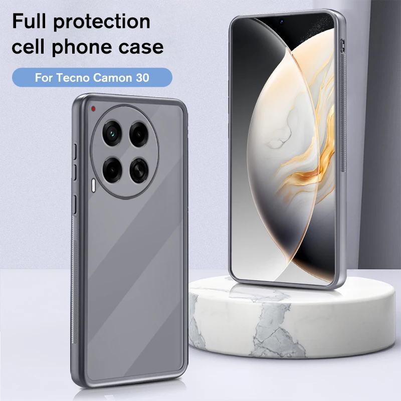 For Tecno Camon 30 4G 5G Full Lens Protective Case Shockproof Back Cover On For Tecno Camon30 Tekno Camon 30 Anti Scratch Coque