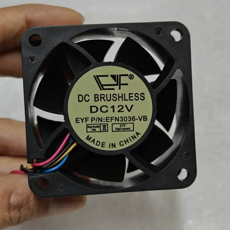 High Pressure Electric Cooling Fan for Car 12V with 6x6cm and 8x8cm Frame Sizes