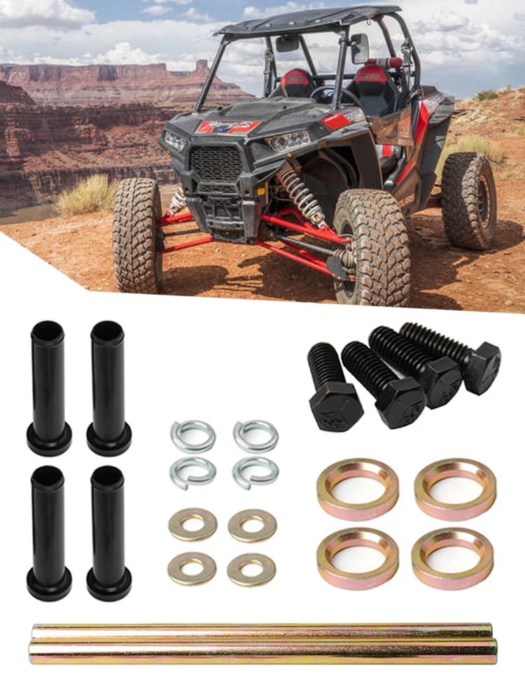 

Two Front Lower A-Arm Bushing & Shaft Kit 7501093 Front Lower A-Arm Bushings Shaft Kit Replaces 5020681 for Trail Boss 325 330