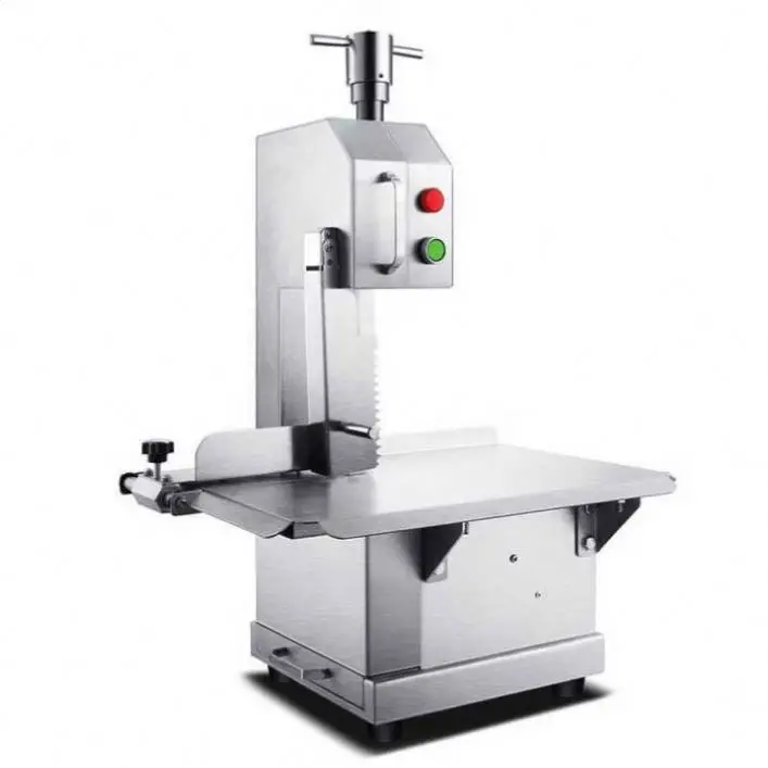 Commercial Automatic Bone Saw Machine, Tabletop Electric Meat Cutter for Beef, Lamb, Pig Trotter, Home & Small Business Use