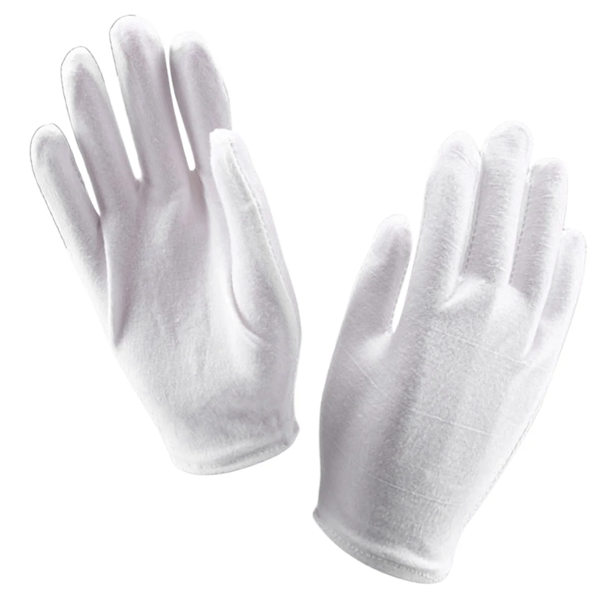 

6 PCS Pure Cotton Protective Gloves Safety Moisturizing Work Thick Section Warm Miss