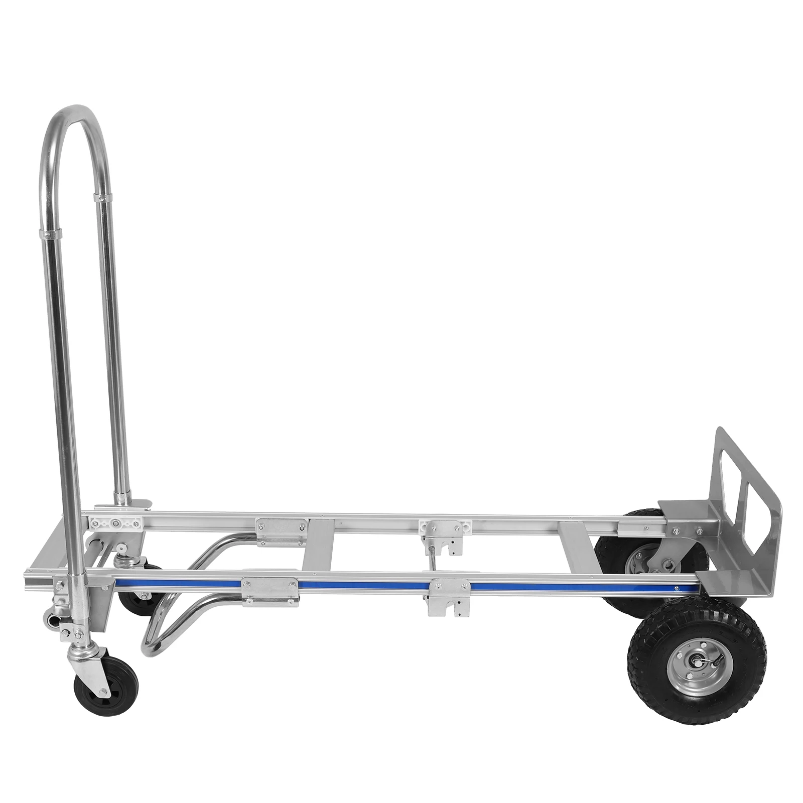 

Трансформируемая ручная тележка-платформа, устойчивая к ржавчине, для перевозки грузов и хранения, износостойкая, для склада, фабрики, розничного магазина, офиса