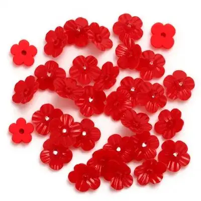 

30pcs Feeder Replacement Flowers Hummingbird Feeder Ornament Plastic Fittings For Bird Watering Decor Accessory Pet Supplies