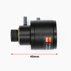 HD 3MP 2.8mm-12mm Manuel Odak Yakınlaştırma MTV 2.8-12mm CCTV Lens 3.0 Mega piksel güvenlik Kamera için Lens