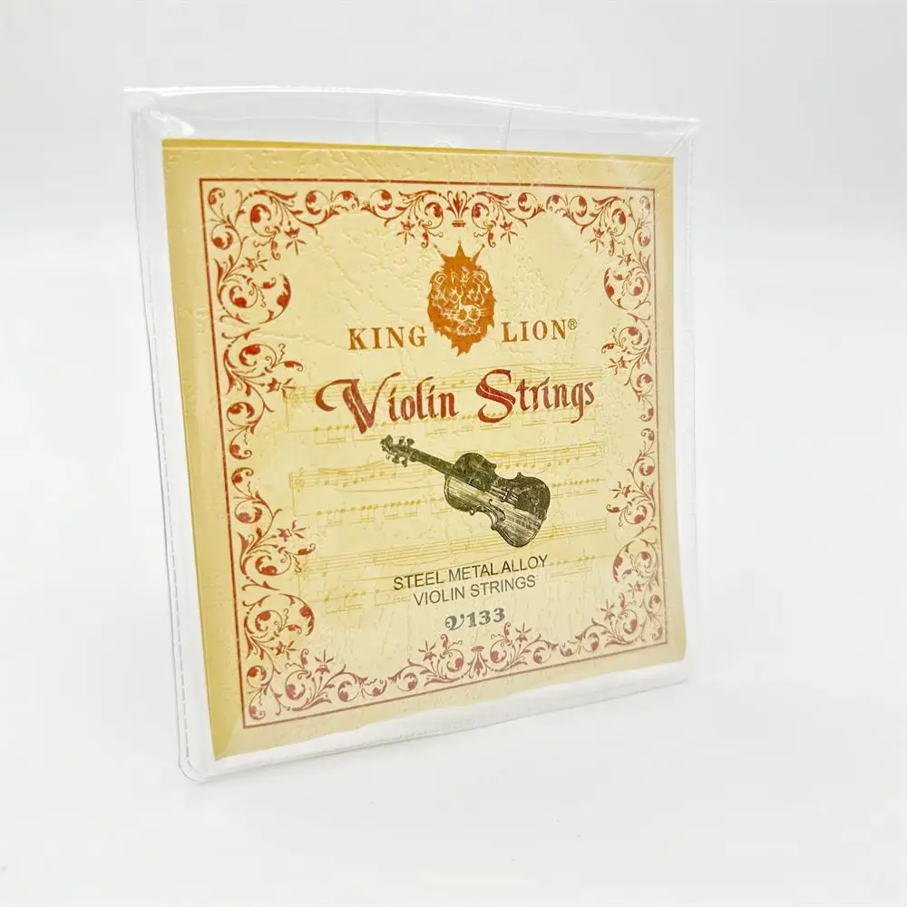 1 set High Quality 4/4 Violin Strings KING LION V133 Softness Alloy Violin Strings,Violin Parts Accessories