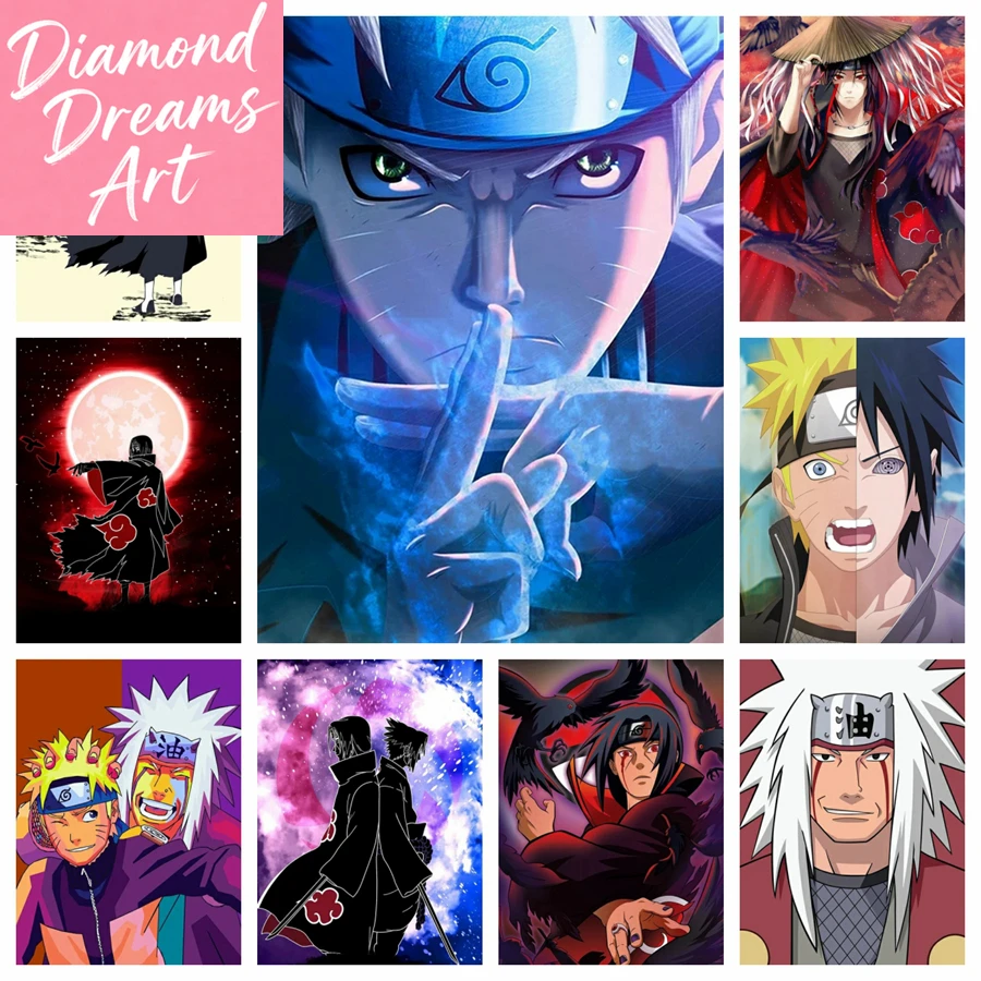 

Новый набор для алмазной вышивки 5D DIY в стиле японского аниме: Наруто, Какаши. Наклейки, вышивка, крестиком. Подарок для детей. Распродажа.