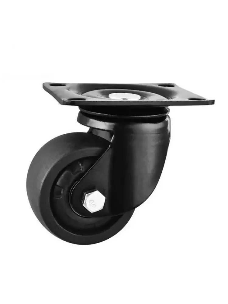 1 Pc 3 Inch Low Gravity Caster Heavy Nylon Universal Wheel Industrial Cowboy Weight Core Mechanical Factory Direct