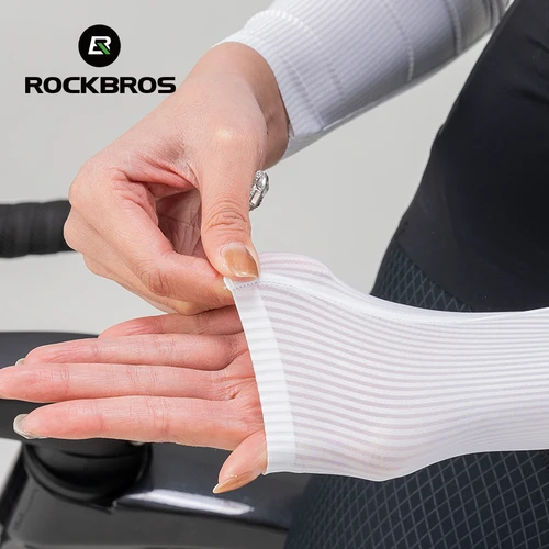 Imagen 2 del producto ROCKBROS Manga larga de camiseta de ciclismo para mujer liviana transpirable suave alta elasticidad ropa de ciclismo para mujeres